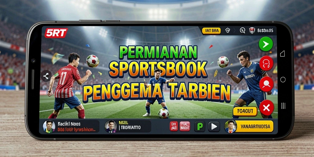 Tangkapan layar utama 5RT menampilkan pengalaman taruhan olahraga yang seru.