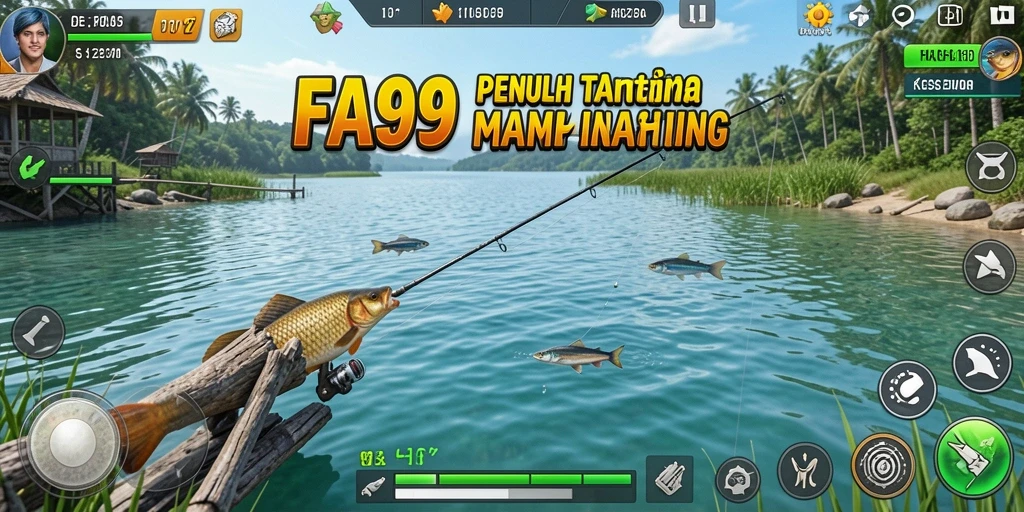 Tangkapan ikan yang memuaskan dalam gameplay menarik FA99.