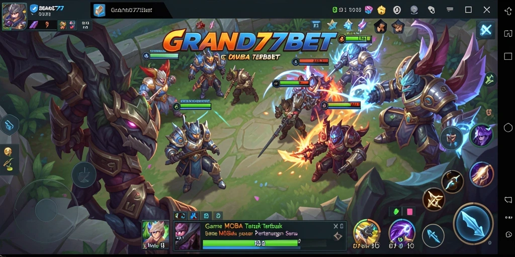 Tampilan gameplay seru dari GRAND77BET yang penuh aksi.