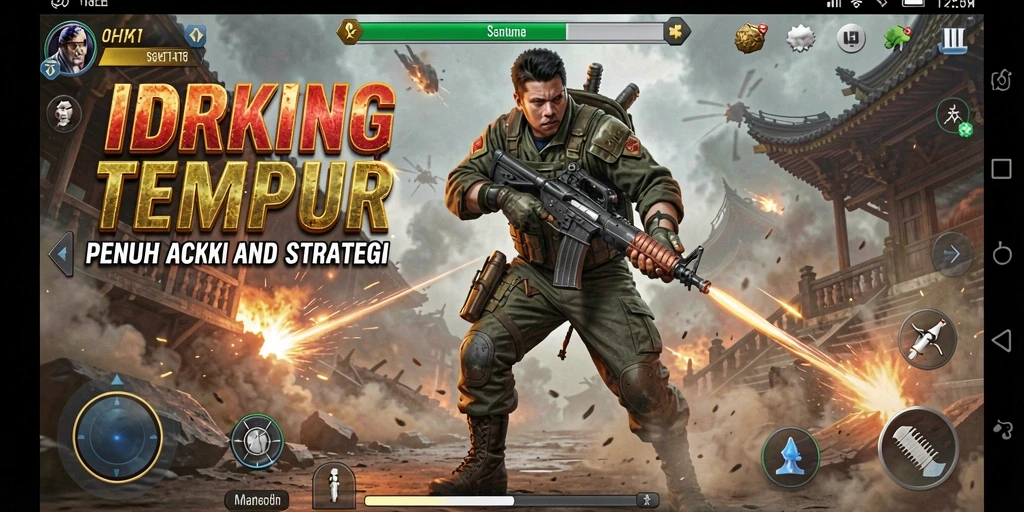 Tampilan gameplay IDRKING yang seru dan menegangkan.