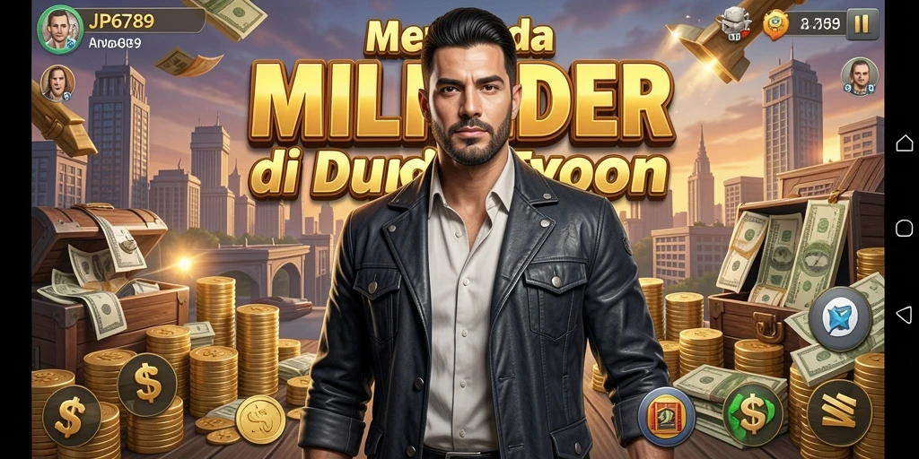 Screenshot JP6789 menampilkan aksi seru dalam gameplay Tycoon.