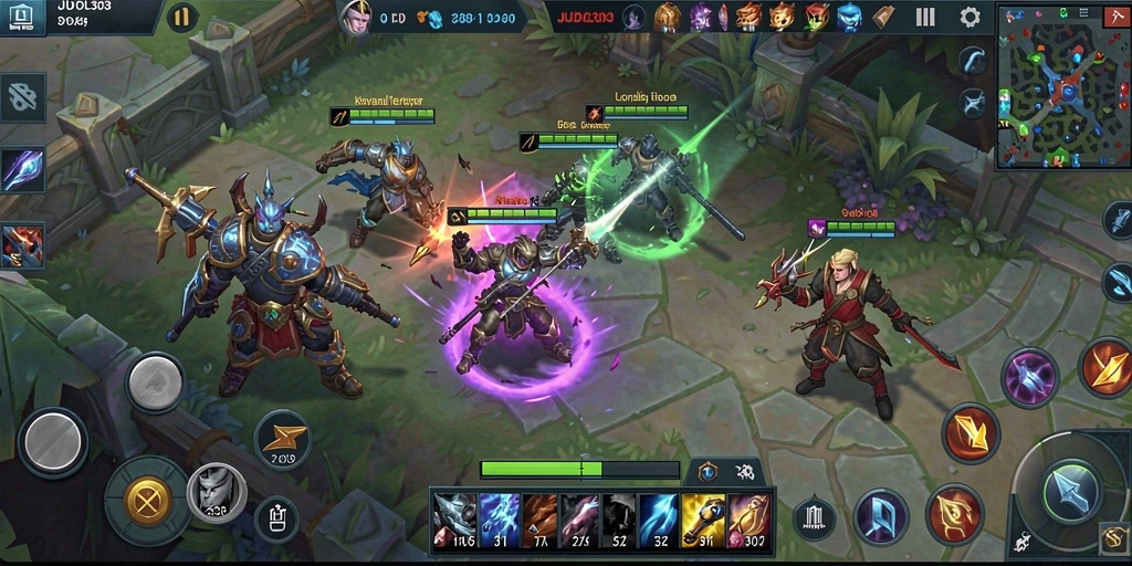 Tampilan epic pertarungan dalam <strong>JUDOL303</strong> yang memukau dan penuh aksi.