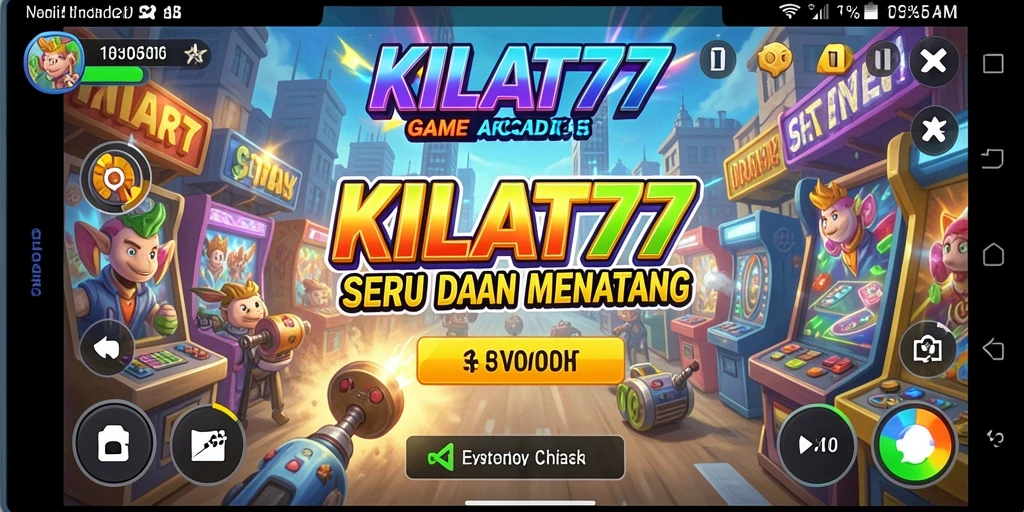 Tampilan gameplay KILAT77 yang seru dan menantang.