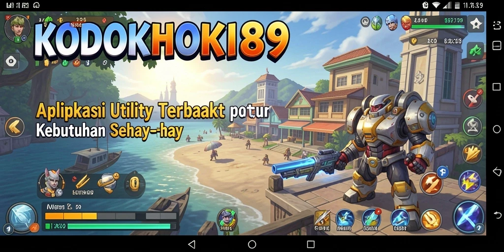 Tampilan antarmuka aplikasi KODOKHOKI889 yang mudah digunakan.