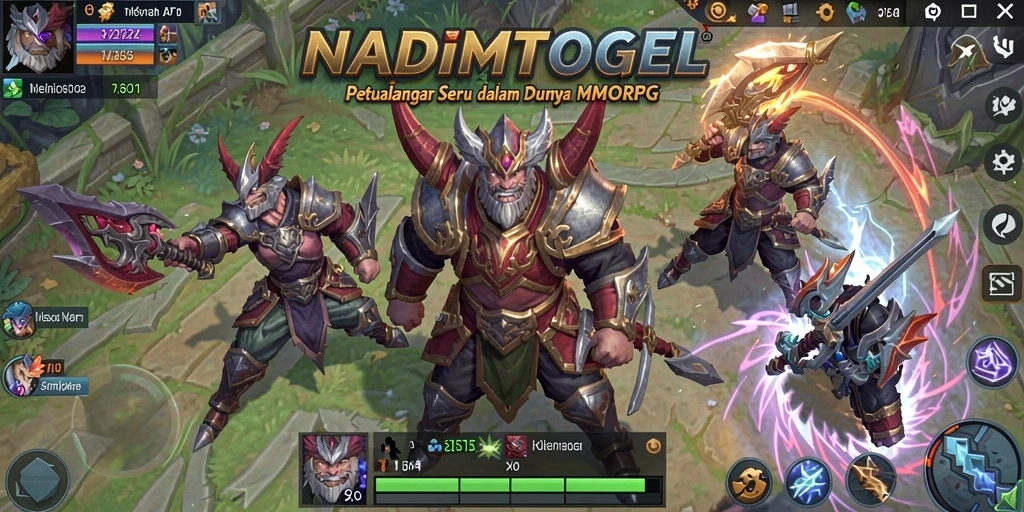 Gameplay seru dalam dunia fantasi NADIMTOGEL.