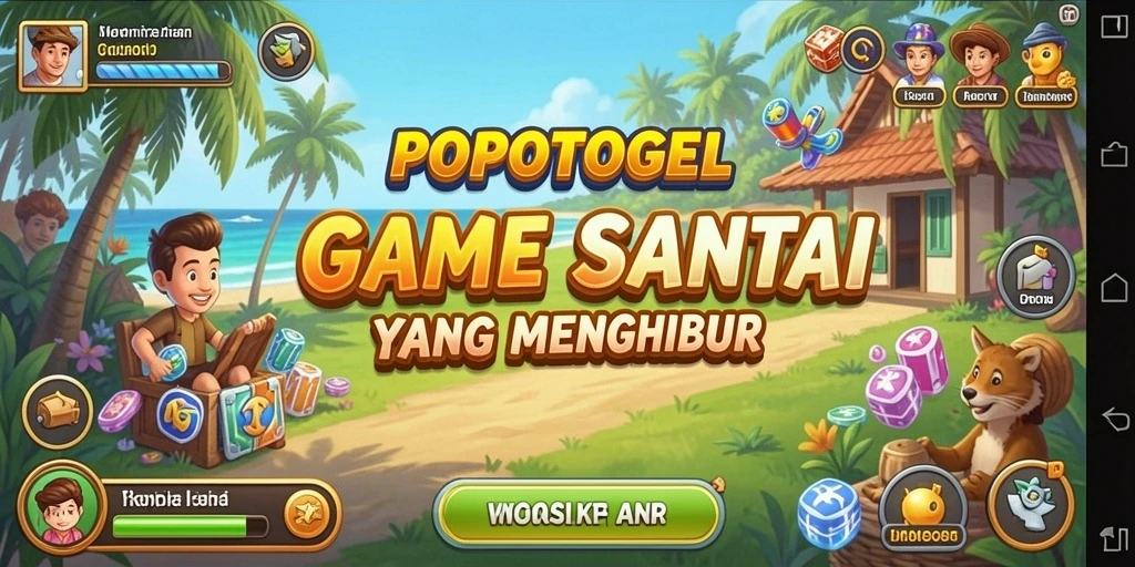 Tampilan gameplay seru dan menarik di POPOTOGEL.