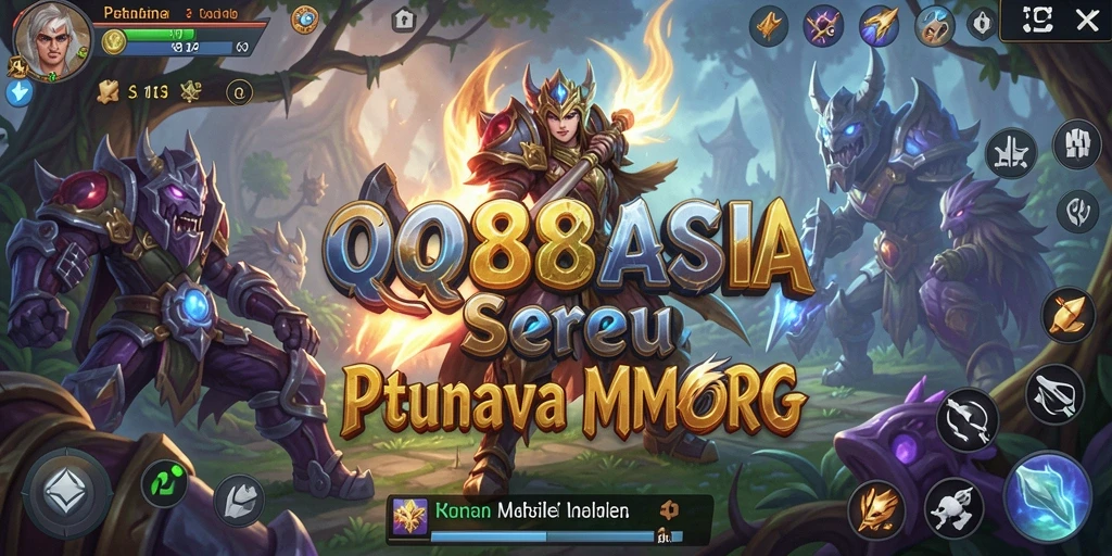 Tampilan gameplay QQ88ASIA yang mendebarkan dan interaktif.