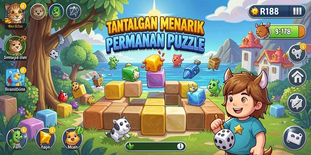 Tampilan gameplay RI188 yang penuh warna dan interaktif.