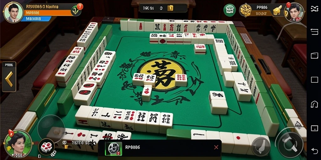 Gameplay menarik Mahjong di RP886 dengan grafis yang memukau.