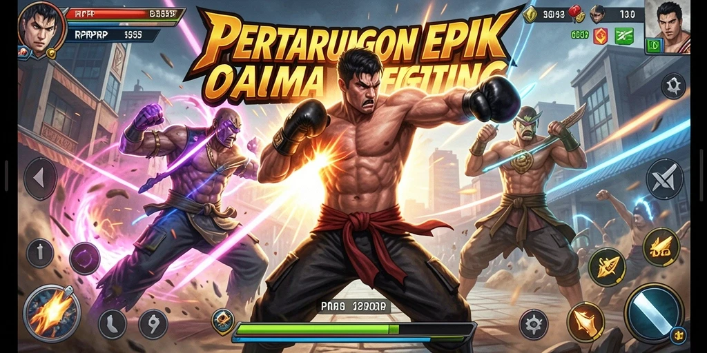 Tampilan menarik dari pertarungan seru dalam RPRPRP.
