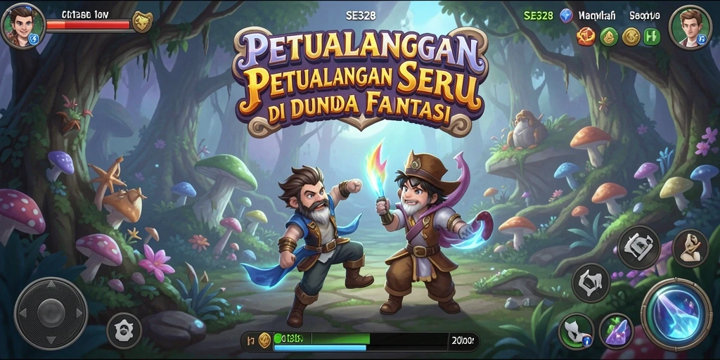 Gameplay SE328 menampilkan aksi petualangan yang seru dan menantang.
