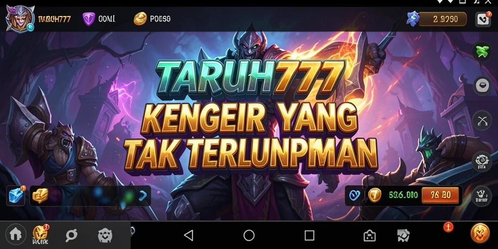 Gameplay seram di TARUH777 menunjukkan suasana yang mencekam.