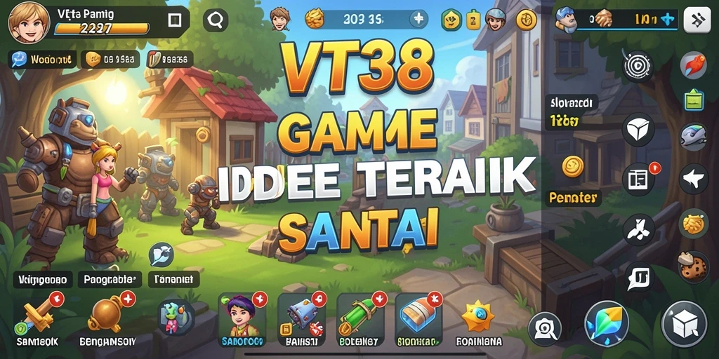Tampilan gameplay VT38 yang menarik dan memikat.