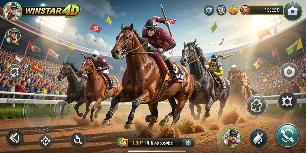 Pengalaman balap mendebarkan di WINSTAR4D yang penuh aksi.