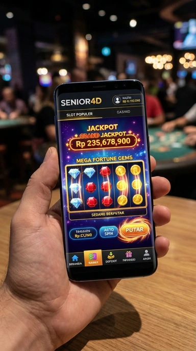 Fitur pencarian cepat di aplikasi senior4d.
